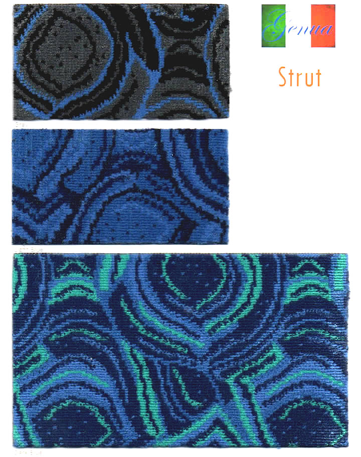 Genua Strut Plush Velvet by Fabric Services